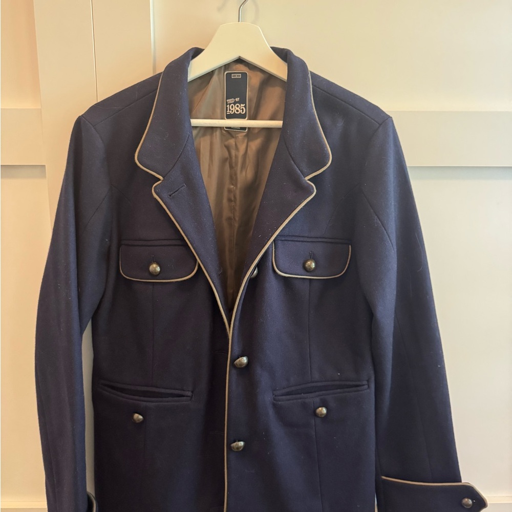 Tommy Hilfiger Navy Blue Women's Jacket - Picture 3 of 5